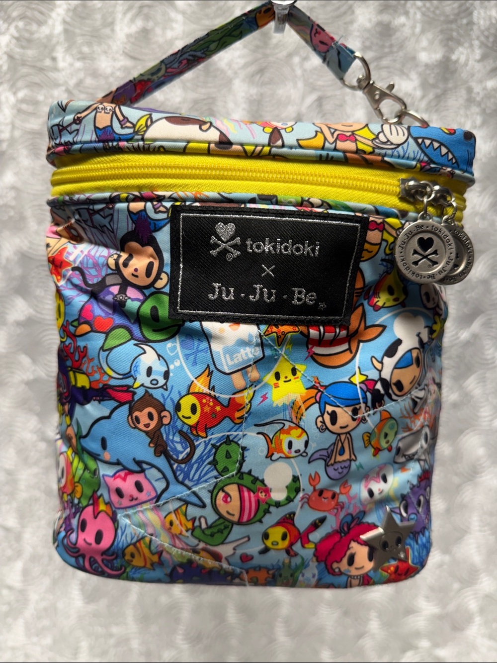 tokidoki x Ju-Ju-Be Blue Multicolor Fuel Cell Bag